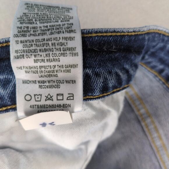 Joe's Jeans The Debbie High Rise Straight Ankle Women's 31 Stretch 32x27" Denim - Picture 9 of 10